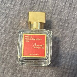 Maison Francis Kurkdjian Baccarat Rouge 540 Eau empty bottle